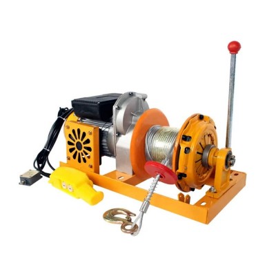 Lifting 400kg/500kg/800kg Electric Wire Rope Hoist with Clutch