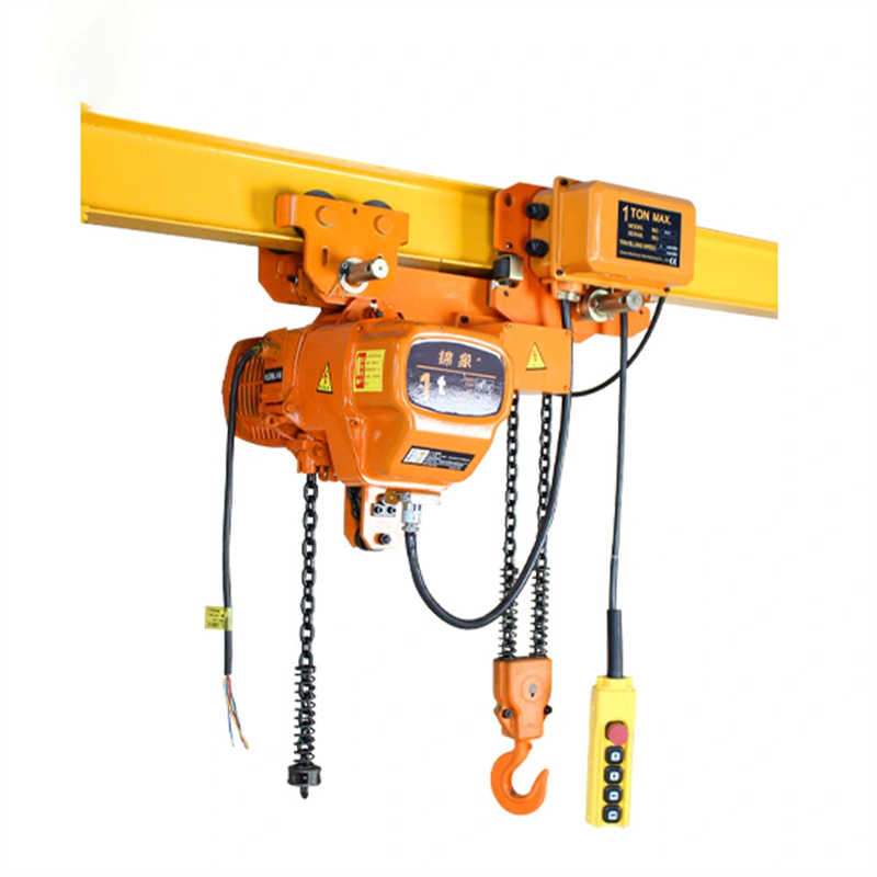 0.5t-10t Ultra Low Type Ghost Head Chain Electric Hoist