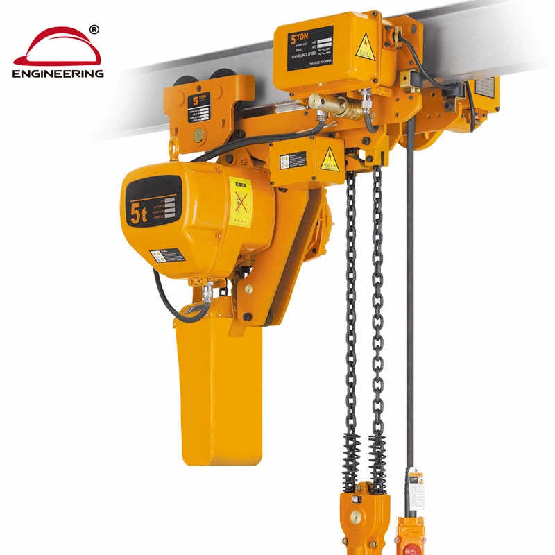 10 Tons High Quality Electric Chain Hoist Block with Trolley