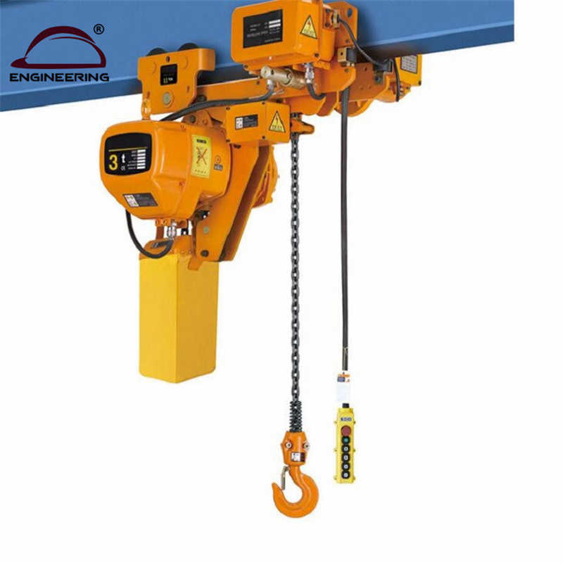 10 Tons High Quality Electric Chain Hoist Block with Trolley