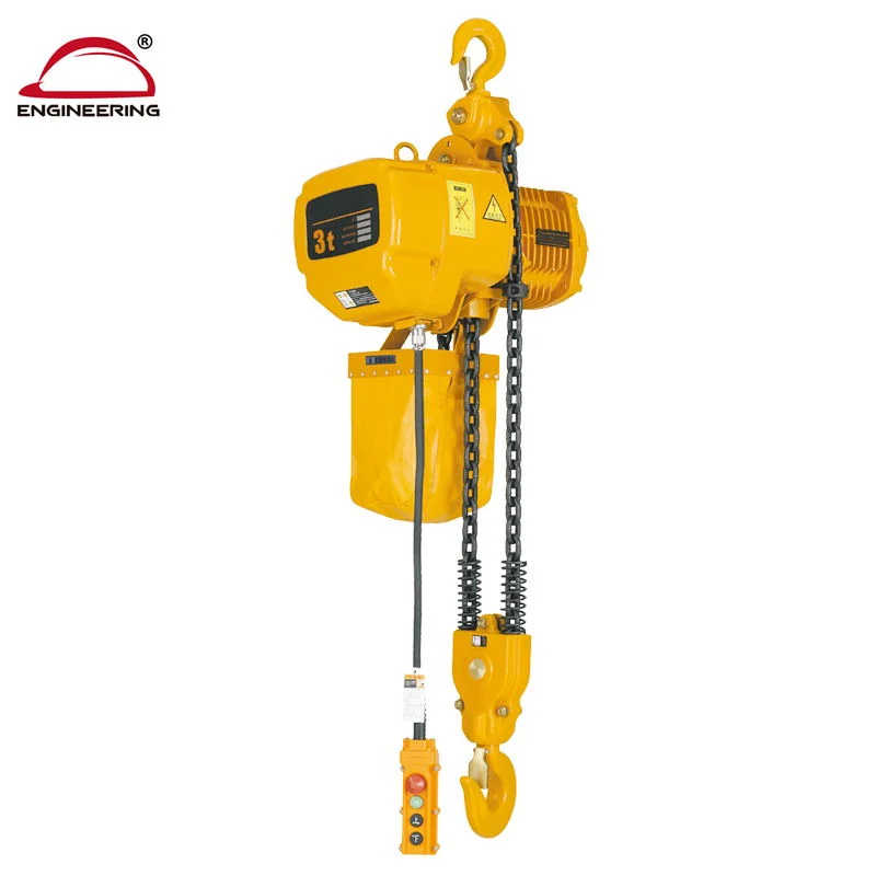 High Speed 3 Ton Electric Chain Hoist for Overhead Crane