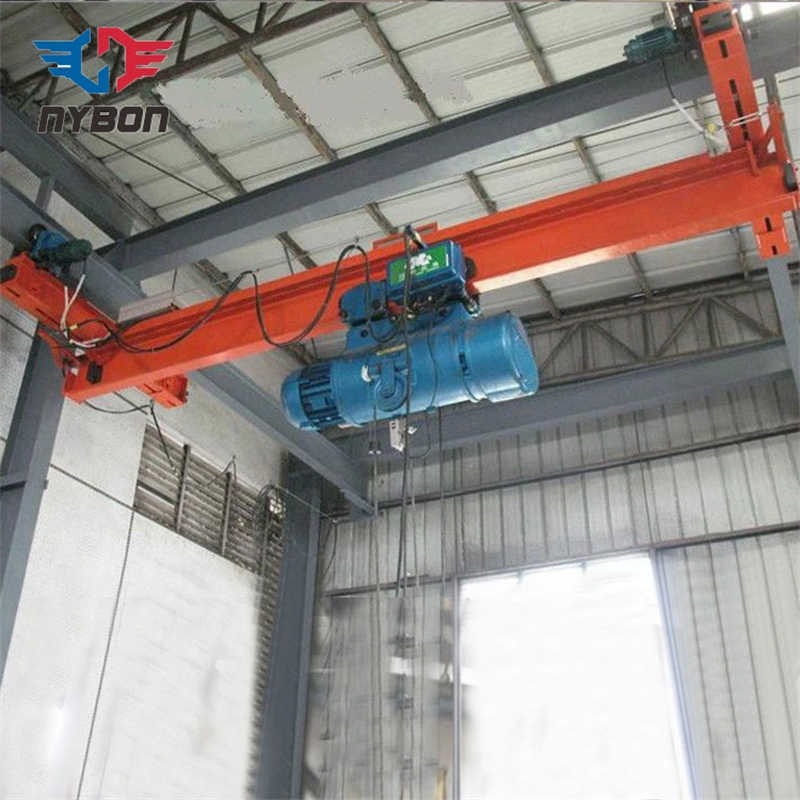 5 Ton Rail Mounted Single Beam Eot Electric Overhead Hoist Bridge Crane