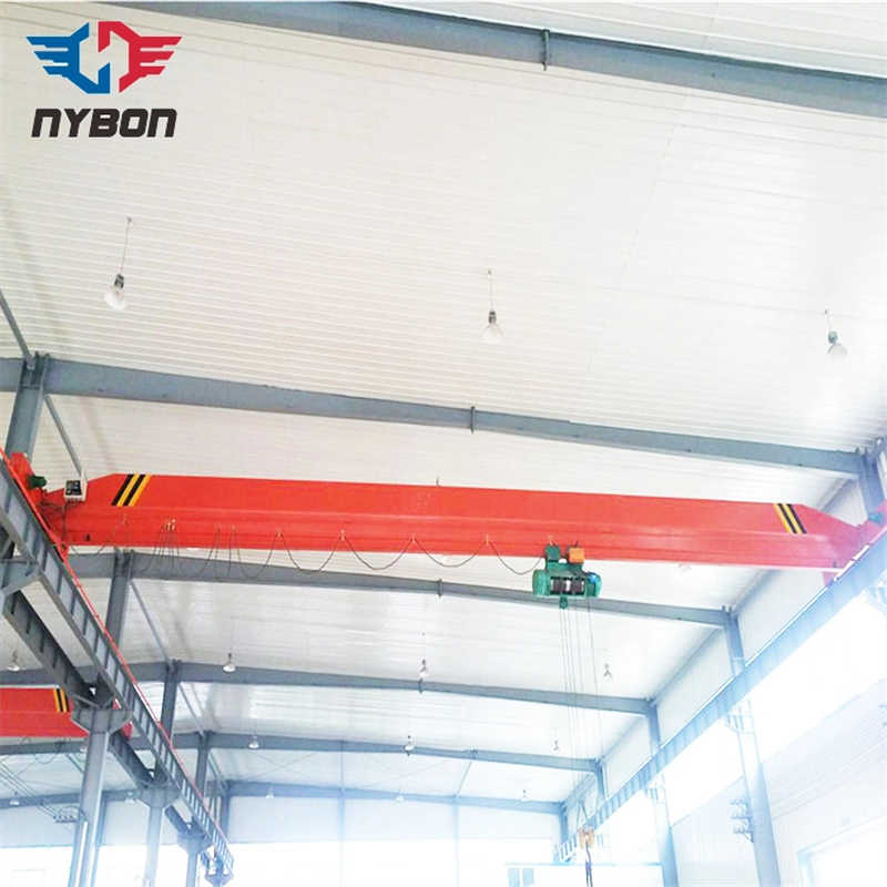 5 Ton Rail Mounted Single Beam Eot Electric Overhead Hoist Bridge Crane