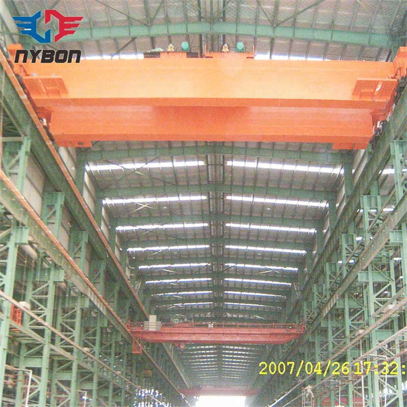 Heavy Duty Double Girder Workshop Rail Travel 15ton 25ton 50ton Overhead Crane