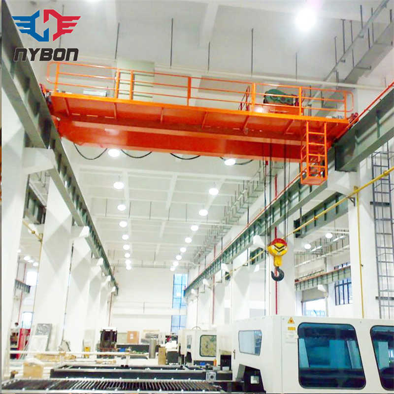 Heavy Duty Double Girder Workshop Rail Travel 15ton 25ton 50ton Overhead Crane