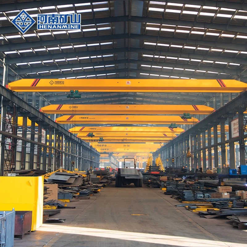 China 5 Ton 6 Ton 10 Ton 20 Ton Single Girder Overhead Crane for Workshop