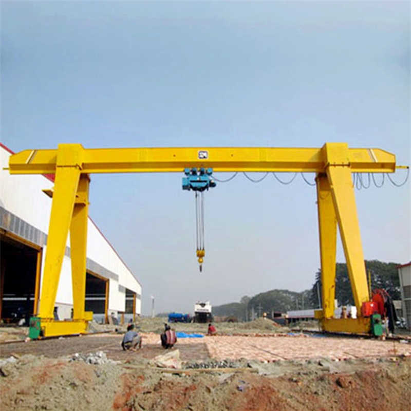 Single Beam Gantry Crane for Outdoor Yard