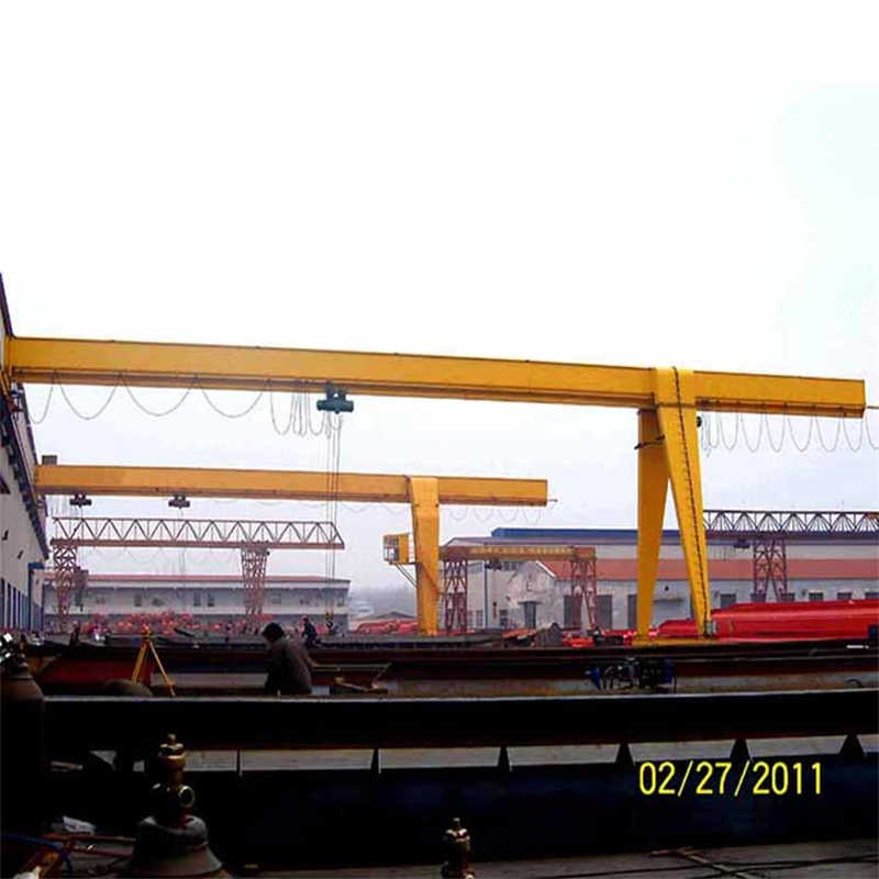 10t Customizable Span Semi Gantry Crane