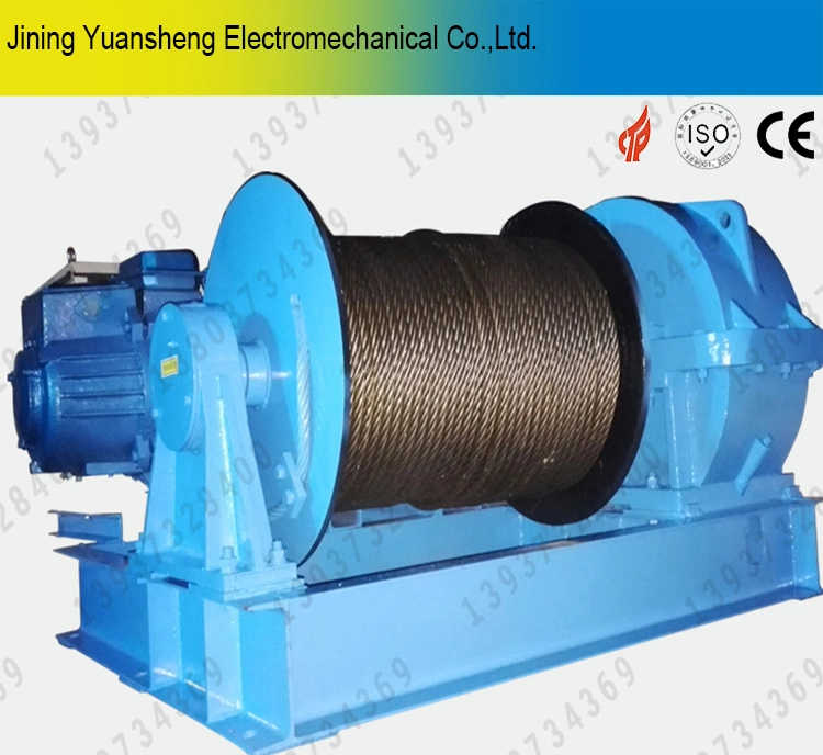 0.5t-300t Jm Type Slow Speed Electric Winch for Pulling and Lifting