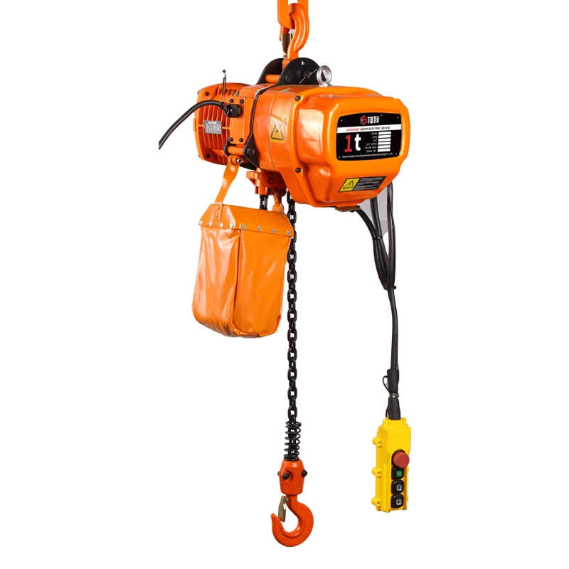 Electric Chain Hoist with Hook Lifting Hoist Construction