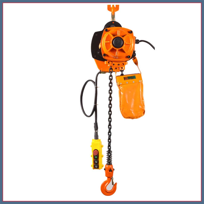 Electric Chain Hoist with Hook Lifting Hoist Construction