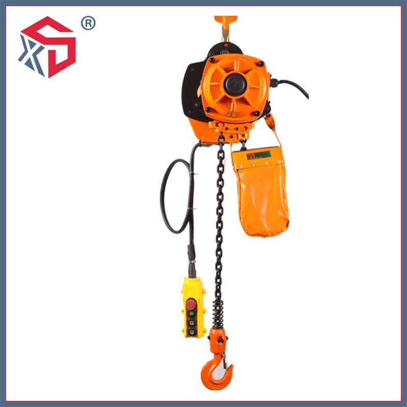 1 Ton Hhbb Single/Double Speed Electric Chain Hoist with Hook/Motorized Trolley