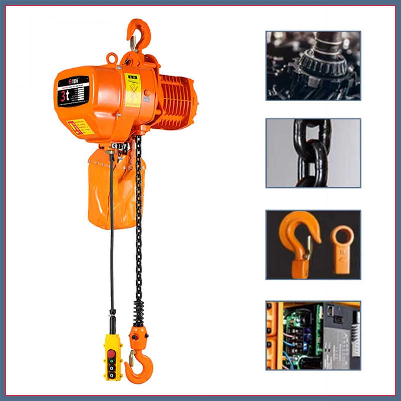 5 Ton Wireless Remote Control Heavy Duty Electric Chain Hoist