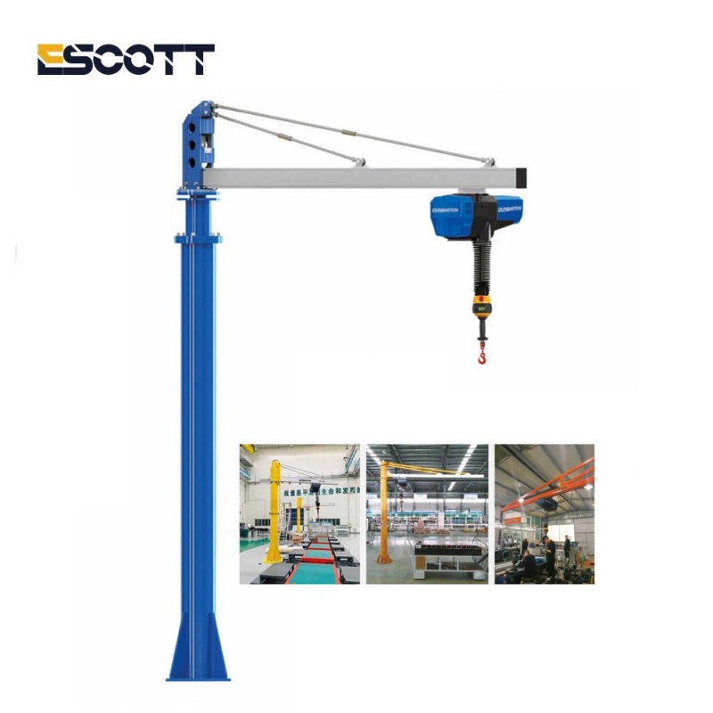 300kg Jib Crane Intelligent Lifting Equipment Folding Arm Hoist