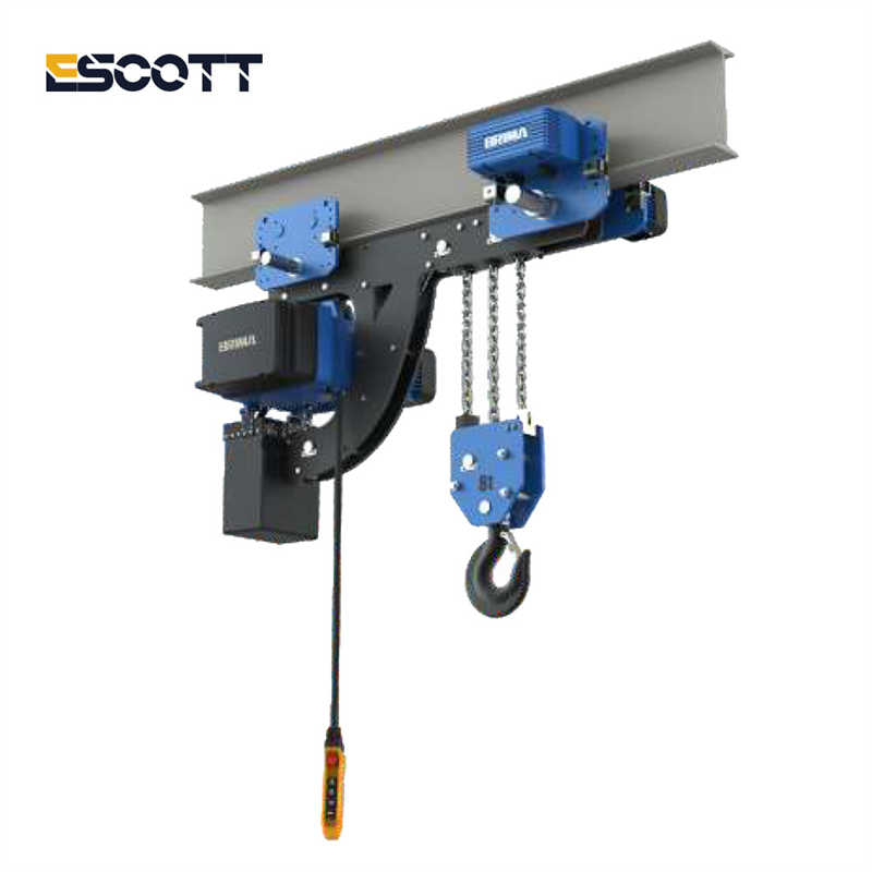 Heavy Duty Electric Chain Hoist with Electric Trolley 8t