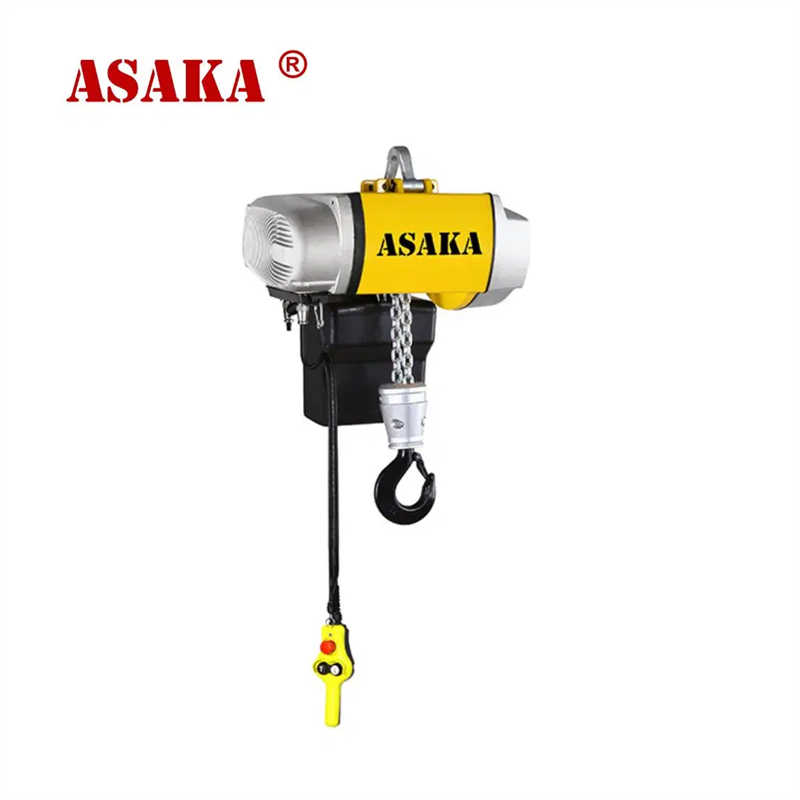 CE Certificate High Quality 1 Ton Motorized Trolley Electric Chain Hoist