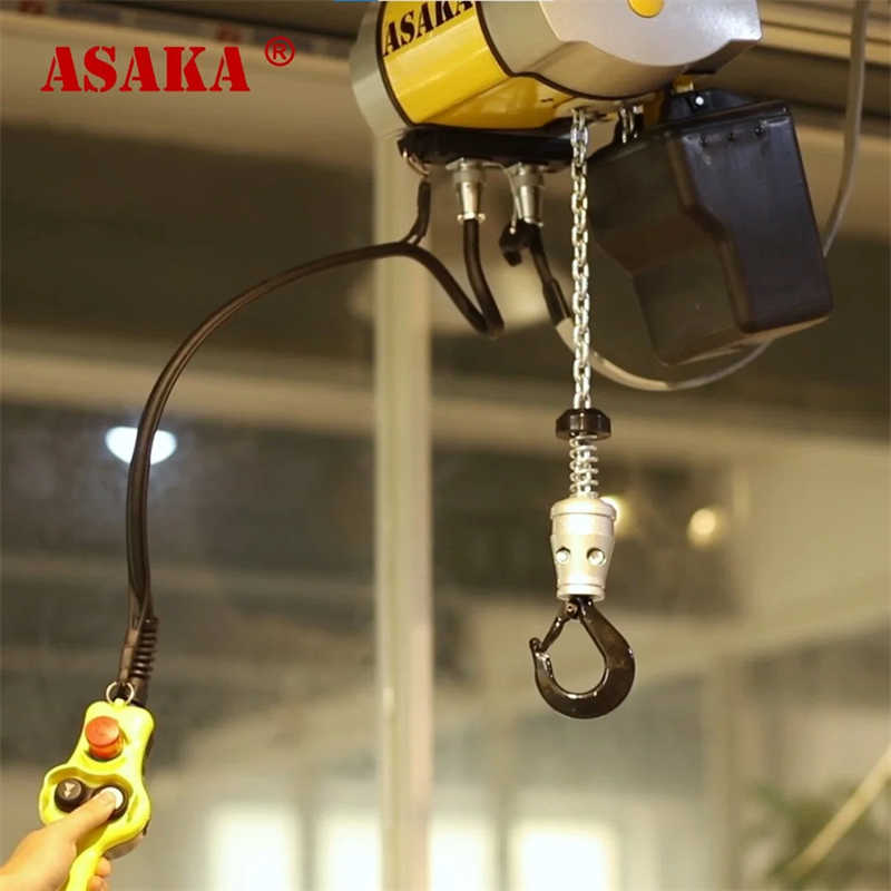 CE Certificate High Quality 1 Ton Motorized Trolley Electric Chain Hoist