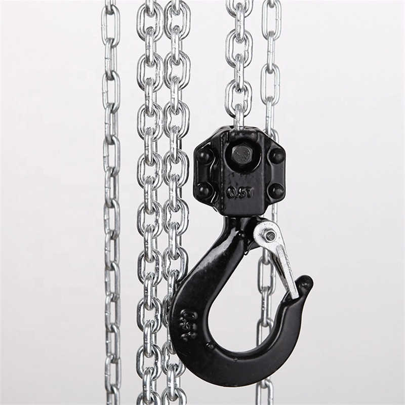 High Quality 250kg Aluminum Chain Hoist with CE Certificate