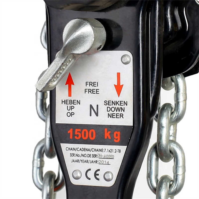 Best Price 1500 Kg Lever Hoist with High Quality with CE Certificate