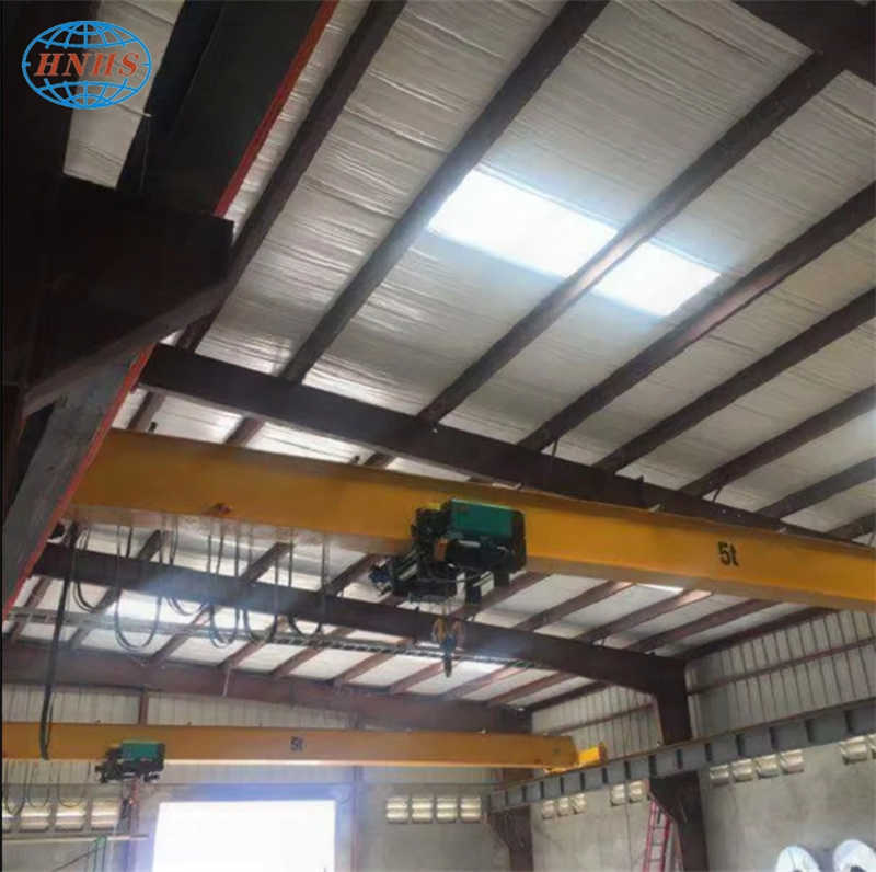 HD Type Electric Traveling Single Girder/Beam Crane For Warehouse