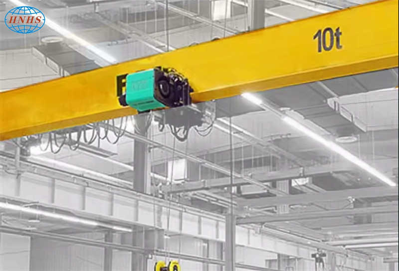 HD Type Electric Traveling Single Girder/Beam Crane For Warehouse