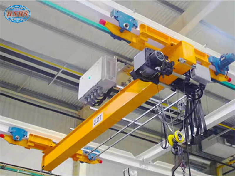 HD Type Electric Traveling Single Girder/Beam Crane For Warehouse