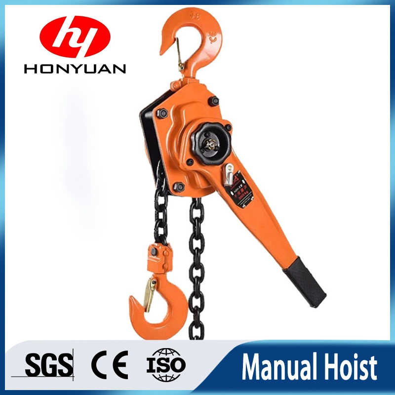 CE Approved Lifting Equipment 2t Manual Chain Block with Hook