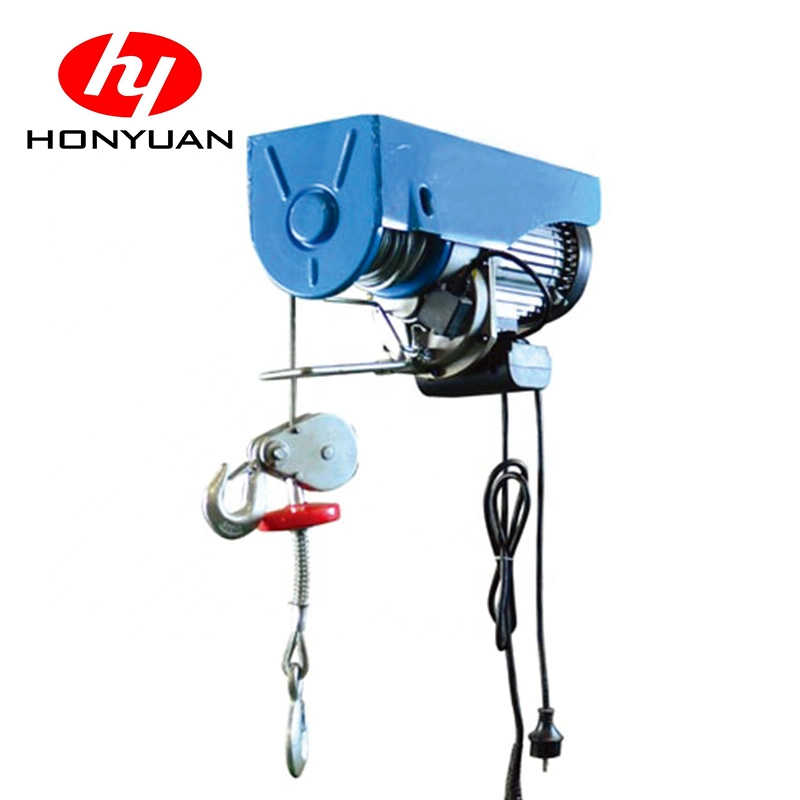 3 Ton 380 V Electric Wire Block with Hook Rateded Lifting Weight 100kg