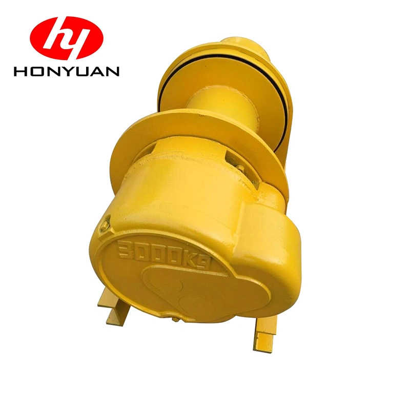 Double Braking Building Crane Hoist Electric Cable Pulling Winch