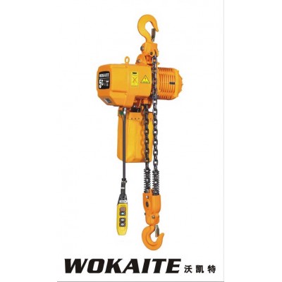 380V 5ton Single/Dual Speed Electric Chain Hoist with Trolley Lifting