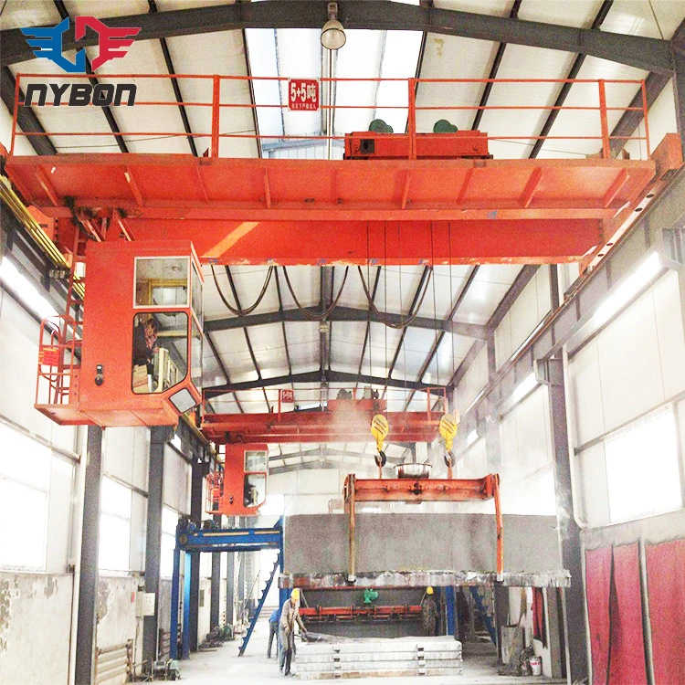 Pakistan Workshop 10 20 30 50 Ton Power Plant Overhead Crane