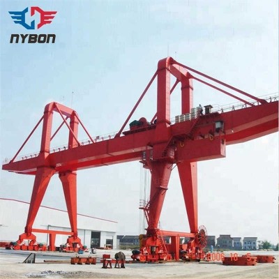 Large Span Gantry Mobile Container Crane for Lifting 40FT or 20FT Container