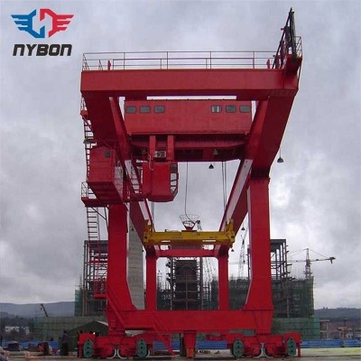 Large Span Gantry Mobile Container Crane for Lifting 40FT or 20FT Container