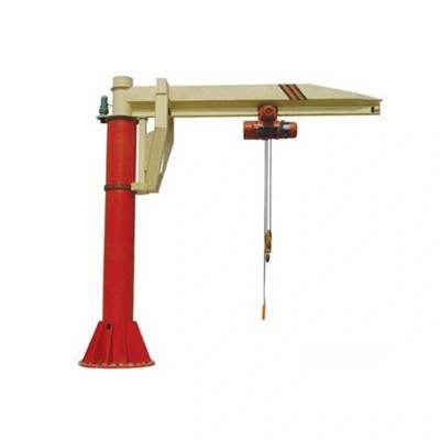 360 Degree Rotating Arm Floor Column Mounted Jib Crane