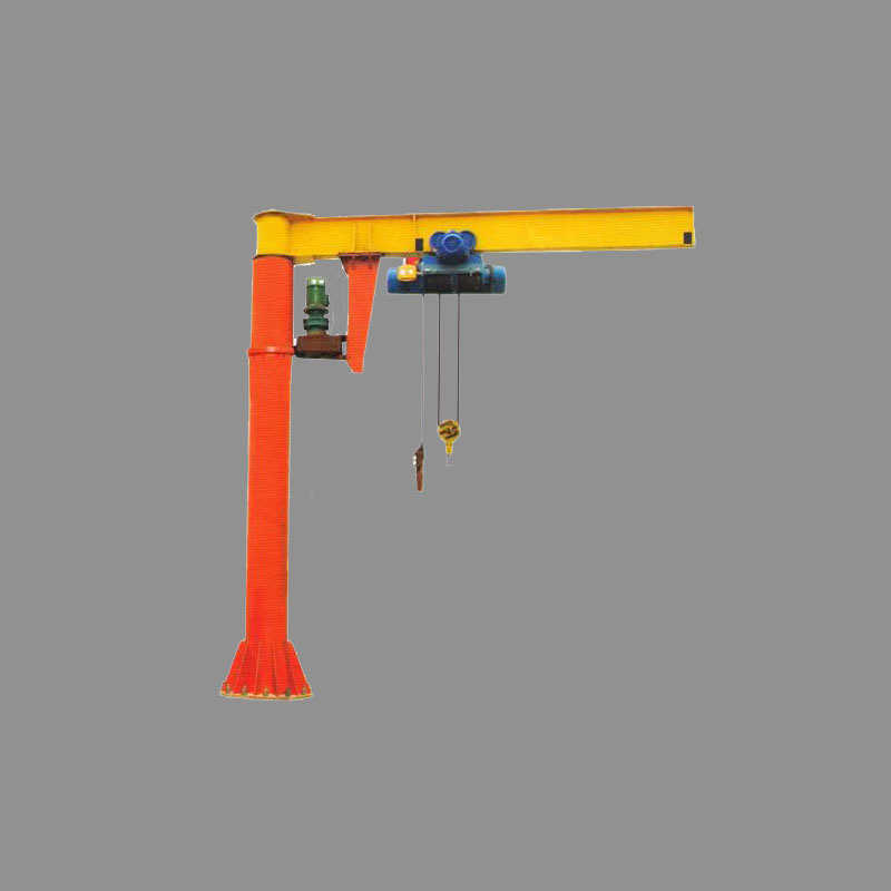 360 Degree Rotating Arm Floor Column Mounted Jib Crane