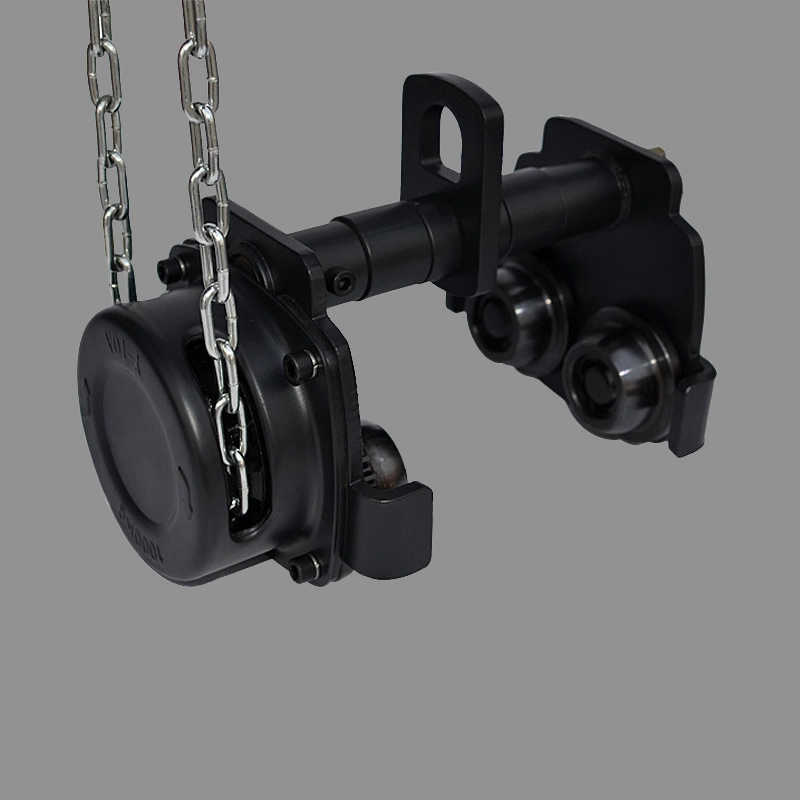 I-Bar Trolley Pulley Block Hoist Hoist Hand Push Monorail Wagon