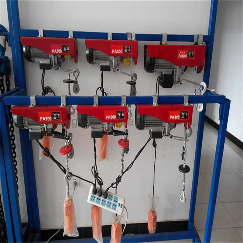 PA1000 Electric Wire Rope Hoist Wire Rope PA1000 Mini Small Electric Hoist