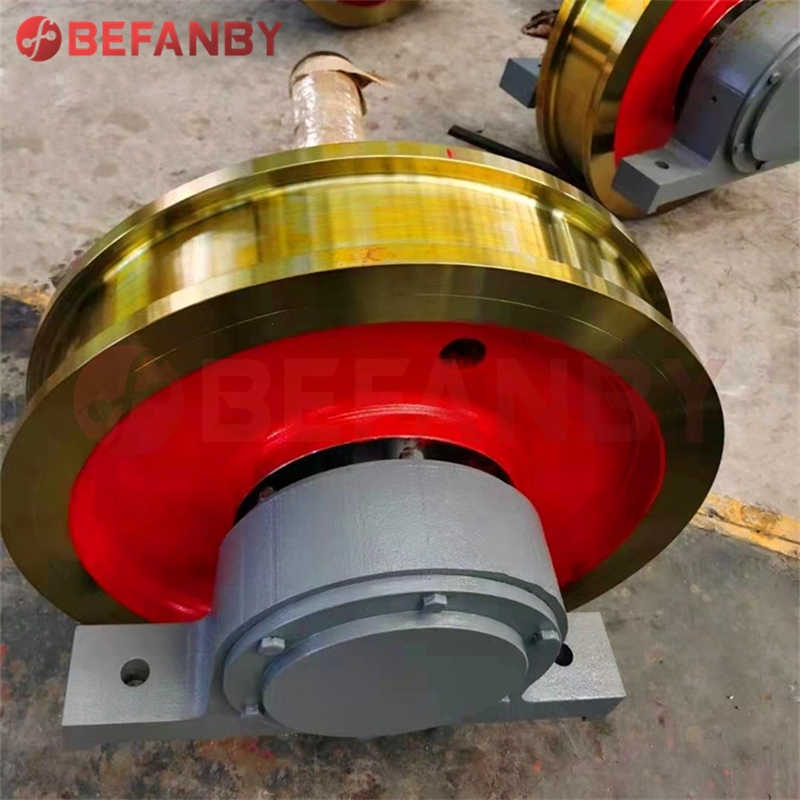 600mm Diameter Double Flange Stainless Rail Wheel Cast Steel Wheel