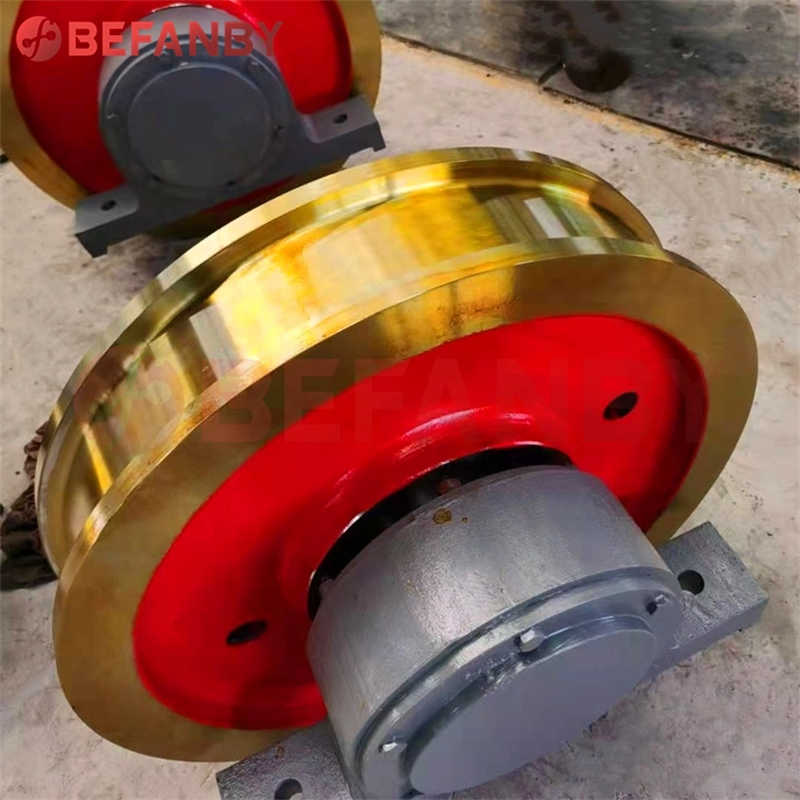 600mm Diameter Double Flange Stainless Rail Wheel Cast Steel Wheel