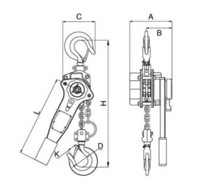 Manual Lever Block Hoist (HSH-B)