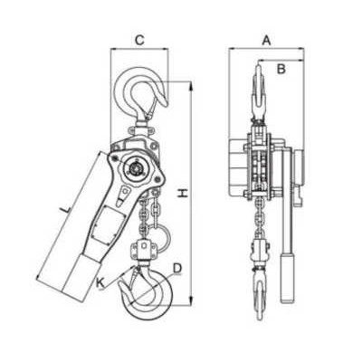 Manual Lever Block Hoist (HSH-B)