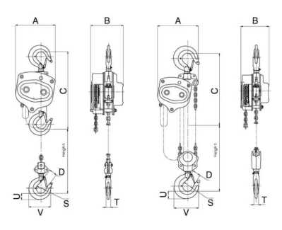 High Quality Manual Chain Hoist / Chain Block (HSZ-B)