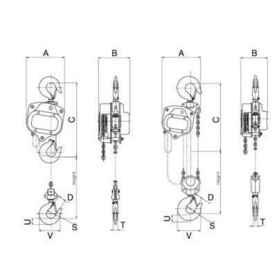 Manual Hoist, Manual Chain Hoist (HSZ-A Series)