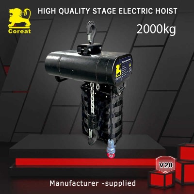 High Quality up-Down Lift Electric Motor Hoist for Outdoor Stage