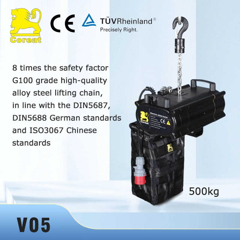 0.5ton 500kgs Events Motor Entertainment Stage Professional Electric Hoist