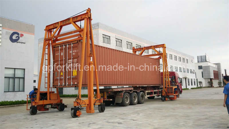 Chinese Gp Brand Standard Container Crane with 30-40 Tons Capacity (BSJD300-400)