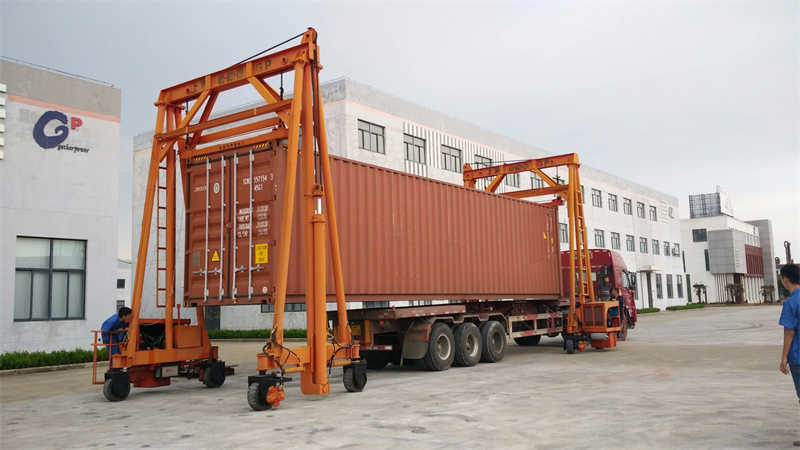 High Quality and Good Price Double Container Crane with 30-40tons Capacity