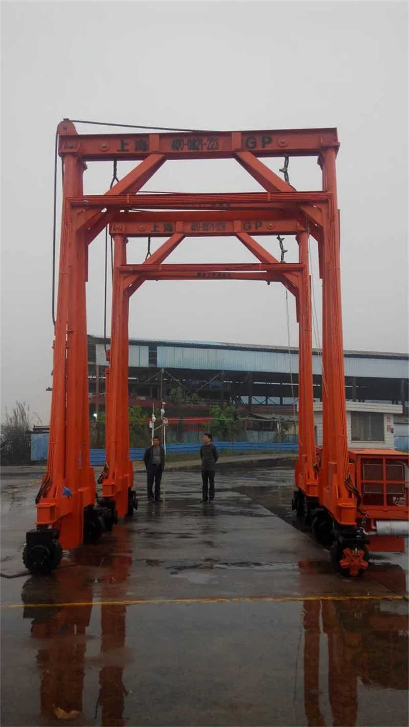 High Quality and Good Price Double Container Crane with 30-40tons Capacity