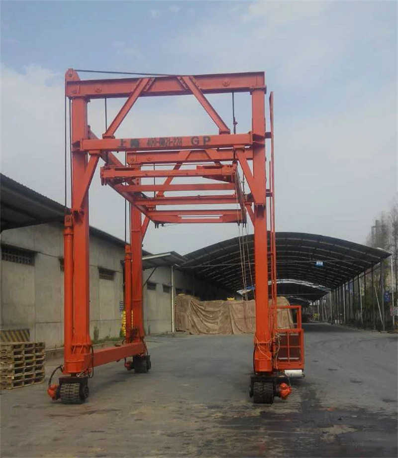 Flipping Container Crane with 30000kg-40000kg Loading Capacity