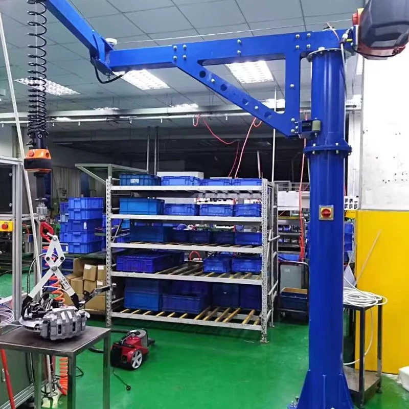 Workshop 200kg 5ton Wall Mounted Floor Cantilever Arm Jib Crane with Hoist